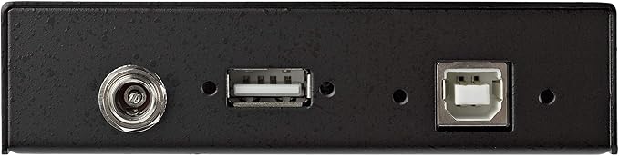 StarTech.com 8 Port Serial Hub USB to RS232/RS485/RS422 Adapter - Industrial USB 2.0 to DB9 Serial Converter Hub - IP30 Rated - Din Rail Mountable Metal Serial Hub - 15kV ESD Protection TAA