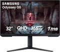 SAMSUNG 27-Inch Odyssey G51C Series QHD Gaming Monitor 165Hz 1ms VESA Display HDR10 AMD FreeSync Premium Black Equalizer Virtual Aim Point LS27CG512ENXZA