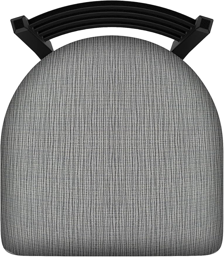 HBS 400 Jackie 18 Chair with Black Wrinkle Finish and Graph Alpine Seat