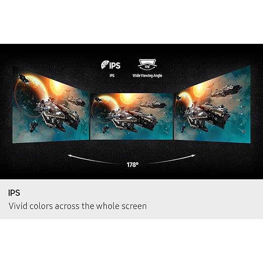 SAMSUNG 27” Odyssey G5 G53F QHD Resolution Gaming Monitor HDR10 200Hz Refresh Rate IPS Panel AMD FreeSync™ Premium Black Equalizer Auto Source Switch LS27FG53DENXZA
