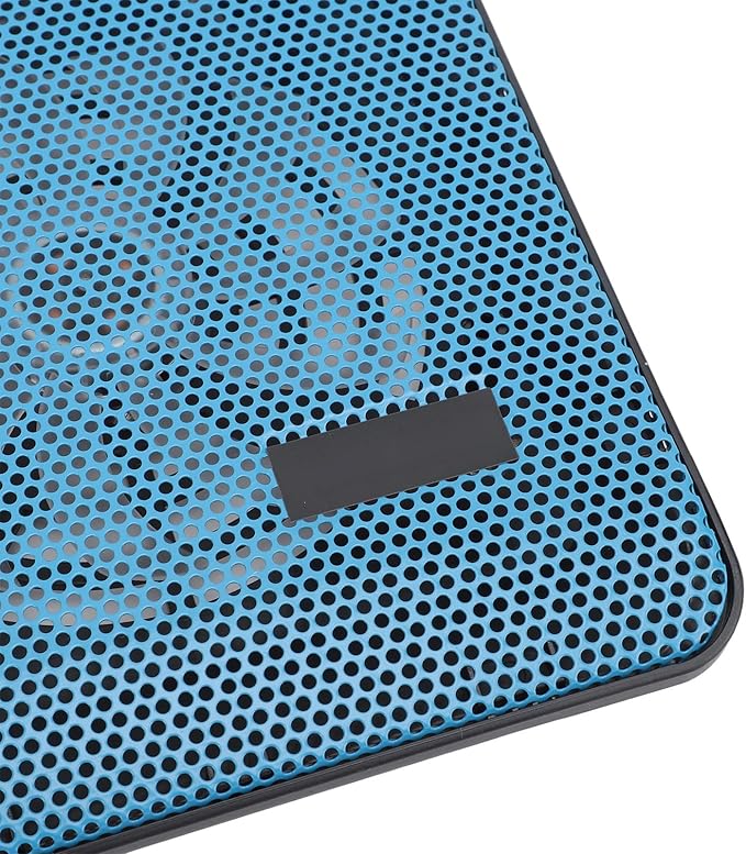 Drfeify Laptop Cooling Pad Dual High Performance Fans 15dB Ultra Quiet Ergonomic Adjustable Stand with Noise Free Cooling for Laptops Within 17 Inches