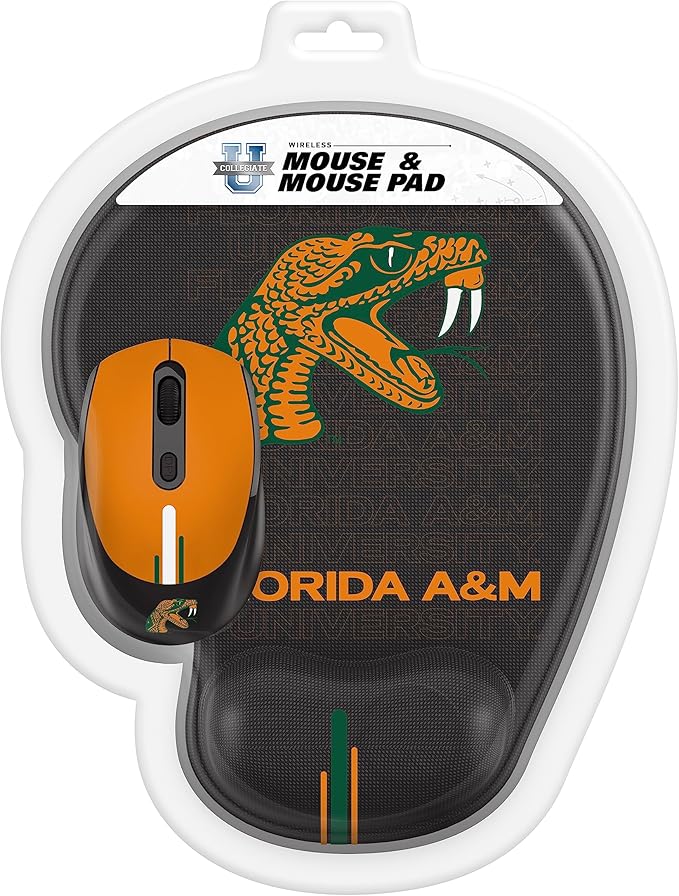 SOAR NCAA Unisex Wireless Mouse and Mouse Pad