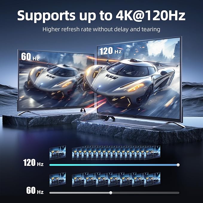 llano V12 RGB Laptop Cooling Pad and HDMI 2.1 Switch 8K@60Hz 4K@120Hz