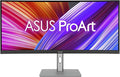 ASUS ProArt Display 34” Ultrawide Curved Professional HDR Monitor (PA34VCNV) - IPS 21:9 3440 x 1440 3800R Curve 100% sRGB/Rec709 ΔE&lt2 Calman Verified USB-C Docking PD 96W RJ45 3 Year Warran