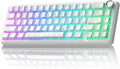 ATTACK SHARK X65PRO HE Rapid Trigger Wireless Gaming Keyboard 0.01mm RT Accuracy 8KHz Polling Rate Wired Keyboard with Magnetic Switch Tri-Mode Adjustable Actuation RGB Lighting for PC/Mac/Gamer