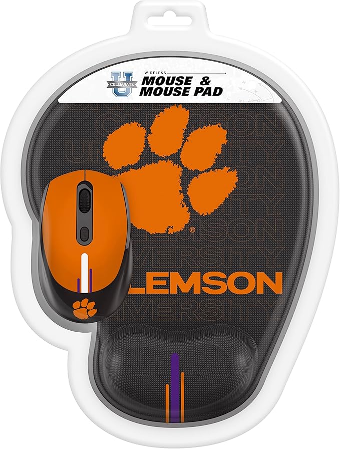 SOAR NCAA Unisex Wireless Mouse and Mouse Pad