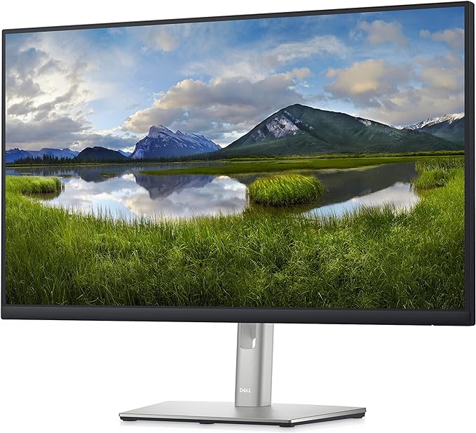 Dell P2725H 27 16:9 IPS Computer Monitor Screen with DisplayPort and USB 3.0 Upstream Cables - New Model