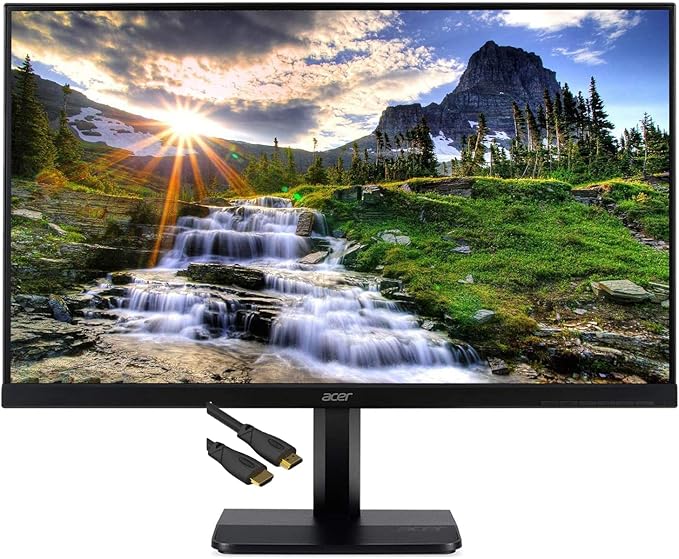 Acer KA241Y bix 23.8-inch FHD 1080P VA Monitor (HDMI &amp VGA Port) - Black