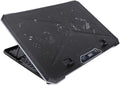 PUSOKEI Gaming Laptop Cooling Stand 10 Fans 5 Speeds RGB Light Strip 10 Modes with 2 USB Ports for 12-19 Inch Laptops Tablets Smartphones (14 Fans)