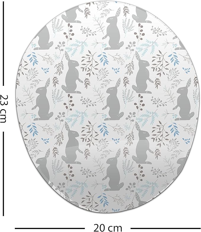 Ergonomic Mouse Pad with Wrist Rest Digital Printed Mouse Mat for Tendon Sheath Problems Non-Slip Base for Office and Home Size: 20 x 23 cm