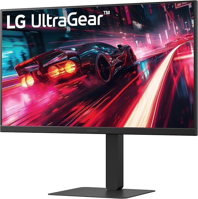 LG 27G640A-B 27-inch Ultragear QHD (2560 x 1440) IPS Gaming Monitor 300Hz 1ms NVIDIA G-Sync AMD FreeSync Premium VESA DisplayHDR 400 HDMI 2.1 USB Type-C Tilt/Height/Swivel/Pivot Stand Black