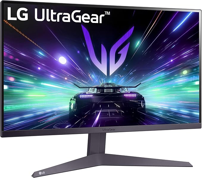 LG 27GS50F-B 27-inch FHD (1920 x 1080) Ultragear Gaming Monitor with 180Hz 1ms MBR HDR10 AMD FreeSync HDMI DisplayPort 3-Side Virtually Borderless Design Black
