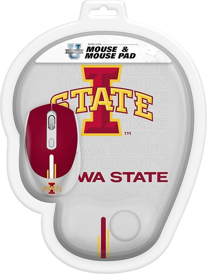 SOAR NCAA Unisex Wireless Mouse and Mouse Pad