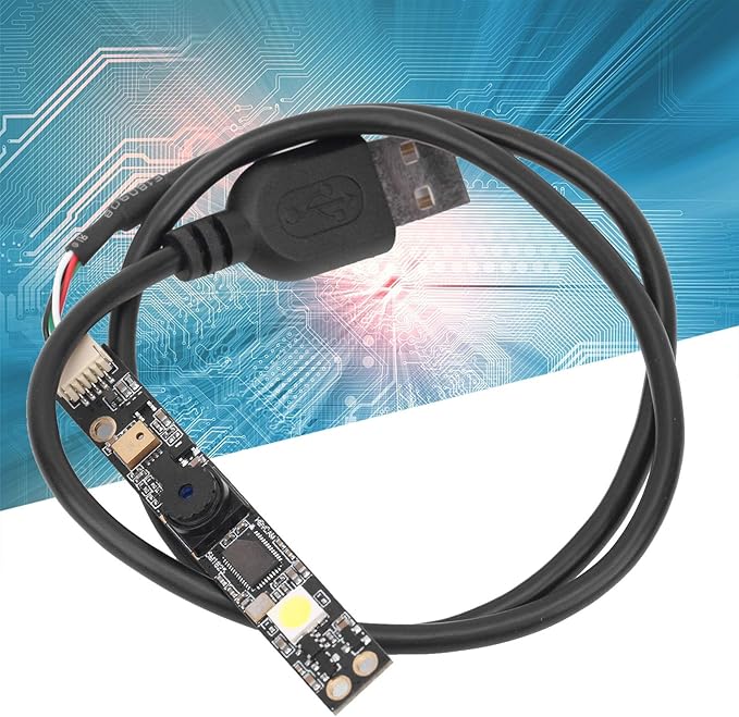 5MP HD Camera Module USB Interface - 1825 FF with Auto Focus and Microphone - Plug and Play UVC Support Wide Compatibility for Linux Android