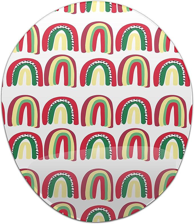 Ergonomic Mouse Pad with Wrist Rest Digital Printed Mouse Mat for Tendon Sheath Problems Non-Slip Base for Office and Home Size: 20 x 23 cm