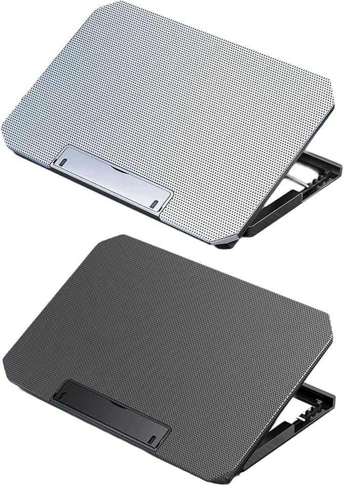 Gaming Laptop Cooling Pad with 2 Fan 2 USB Port Tablets Stand for Notebook Cooling Pad Adjustable Holder Bracket Fan Cooling Pad