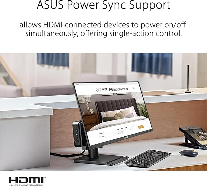 ASUS 27 1440P Business Monitor (BE27AQG) - QHD (2560x1440) IPS 120Hz Ergonomic Design Speakers Height Adjustable Power Sync Eye Care VESA Wall Mountable 3 yr Warranty TAA Compliant