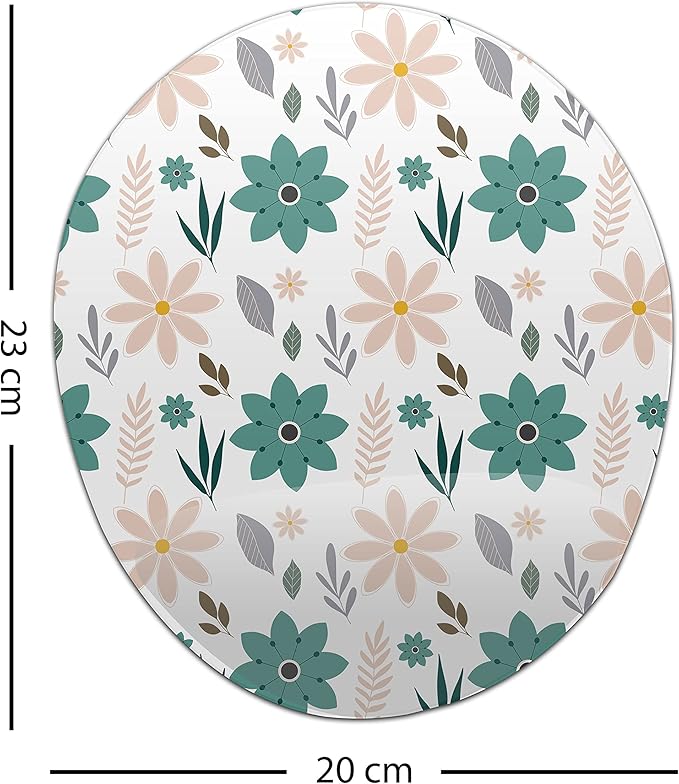 Ergonomic Mouse Pad with Wrist Rest Digital Printed Mouse Pad Anti-Tendon Sheath Problems Non-Slip Base for Office and Home Size:20x23cm