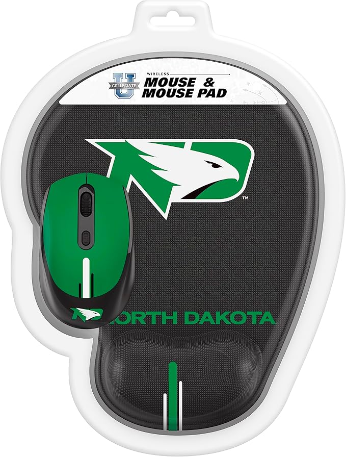 SOAR NCAA Unisex Wireless Mouse and Mouse Pad
