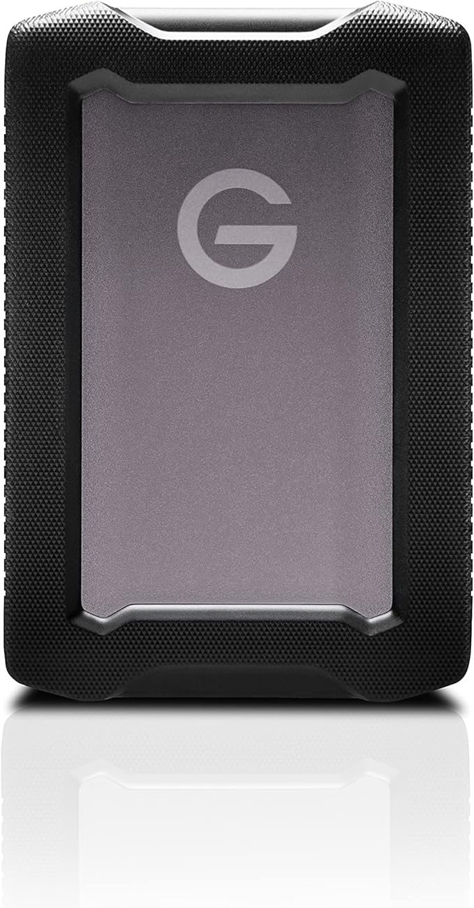 SanDisk Professional 4TB G-DRIVE ArmorATD - Rugged Durable Portable External Hard Drive HDD USB-C USB 3.2 Gen 1 - SDPH81G-004T-GBAND