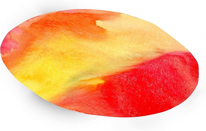 Ergonomic Mouse Pad with Wrist Rest Digital Printed Mouse Mat for Tendon Sheath Problems Non-Slip Base for Office and Home Size: 20 x 23 cm