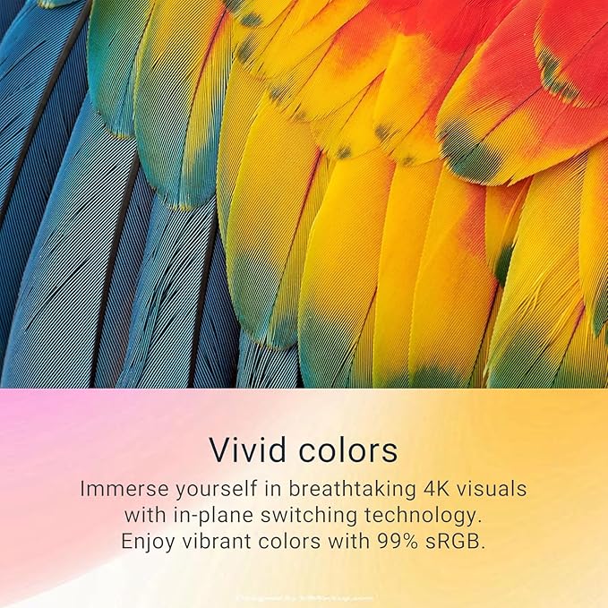 Dell 27 4K (3840 x 2160) Monitor 120Hz AMD FreeSync Premium LED Display sRGB 99% 1500:1 Contrast Ratio VESA Integrated 2x5W Speaker Comfortview Plus Pivot/Swivel/Tilt/Height - HDMI/USB-C&amp
