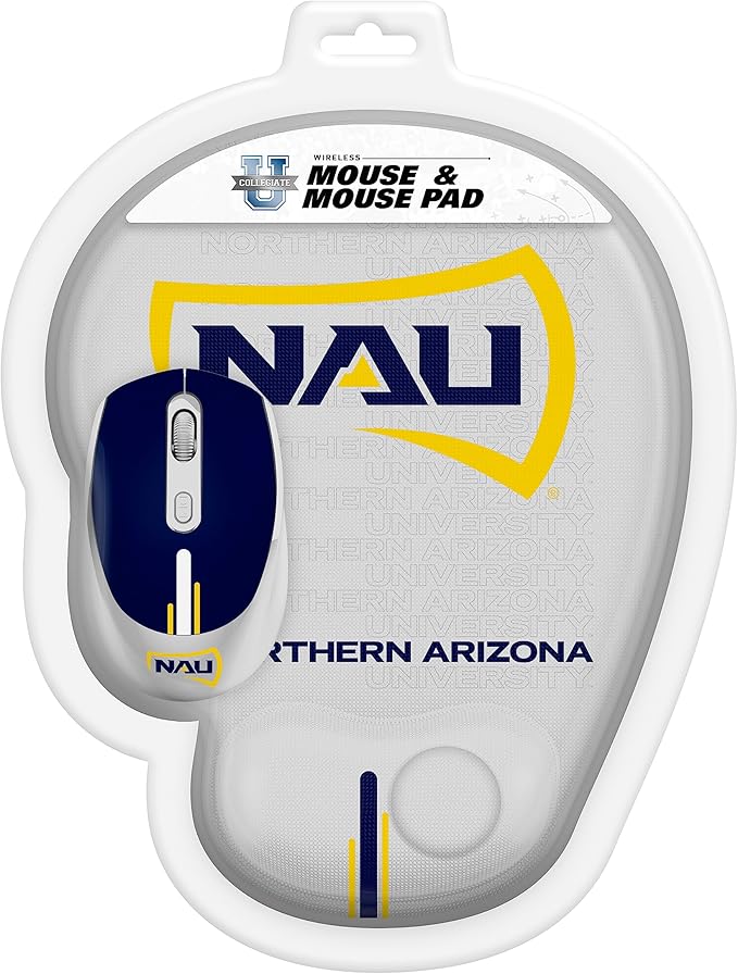 SOAR NCAA Unisex Wireless Mouse and Mouse Pad