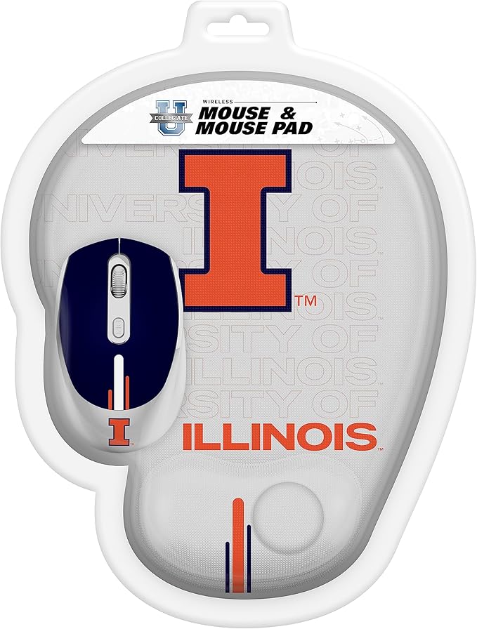 SOAR NCAA Unisex Wireless Mouse and Mouse Pad