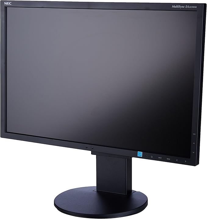 NEC Display Widescreen LED EA223WM-BK 22-Inch Screen LED-Lit Monitor
