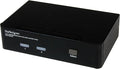 StarTech.com 2 Port USB HDMI KVM Switch with Audio and USB 2.0 Hub - 1080p (1920 x 1200) Hotkey Support - Dual Port Keyboard Video Monitor Switch  TAA (SV231HDMIUA)