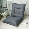 NaKeah Floor Sofa Chair Gaming Chair with 6 Adjustable Position with Back Support Folding Lazy Chair for Meditation Reading Watching Living Room ReclinerF