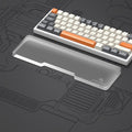 SELORSS Acrylic Keyboard Wrist Rest - Mini 61Key Keyboard- Mechanical Keyboards Ergonomic Palm Rest for Computer KeyboardAnti-Slip BaseWrist Pad for LaptopOffice &amp Home-Easy Typing