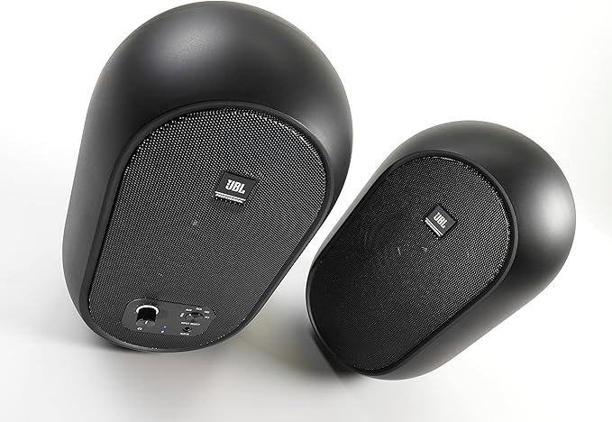 JBL Professional 1 Series 104-BT Compact Desktop Reference Monitors with Bluetooth Black Sold as Pair 4.5-inch Speaker