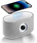 Magnetic Fluid Bluetooth Speaker with Music Visualization 15W Wireless Charging Touch Control Stereo Sound for Office Home Decor Music Lovers &amp Tech Enthusiasts