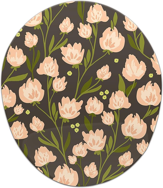 Ergonomic Mouse Pad with Wrist Rest Digital Printed Mouse Mat for Tendon Sheath Problems Non-Slip Base for Office and Home Size: 20 x 23 cm