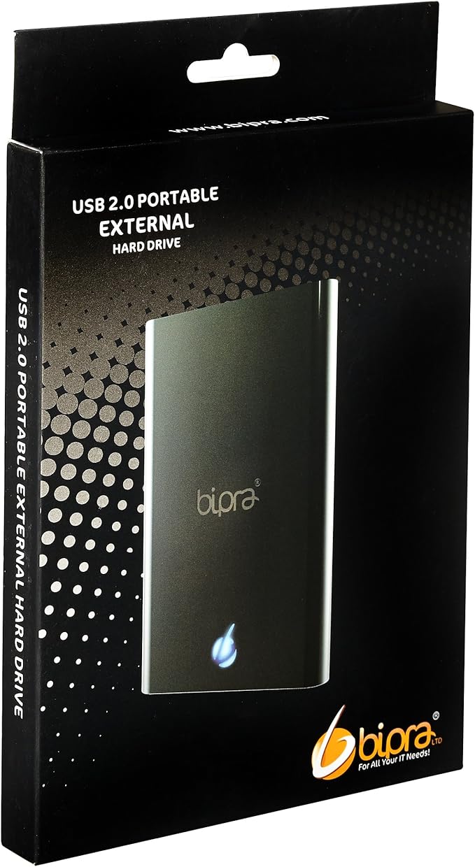 S2 2.5 Inch USB 2.0 NTFS Portable External Hard Drive - Black (320GB)