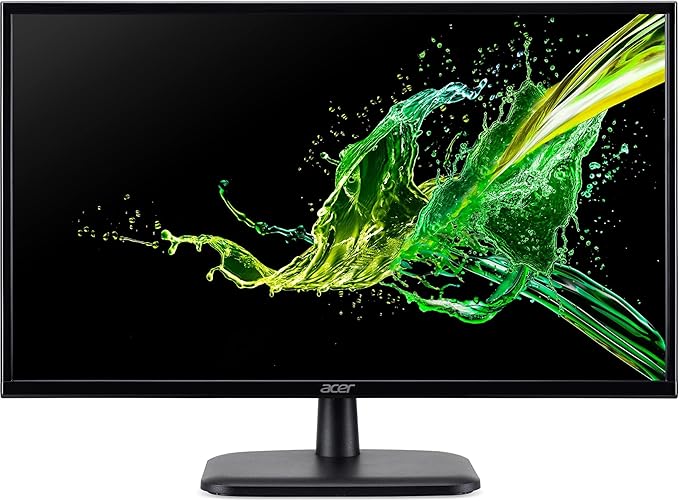 acer EK220Q Abi 21.5 Full HD (1920 x 1080) VA Monitor | 75Hz Refresh Rate | 5ms Response Time | 1 x HDMI &amp 1 x VGA Port (HDMI Cable Included)