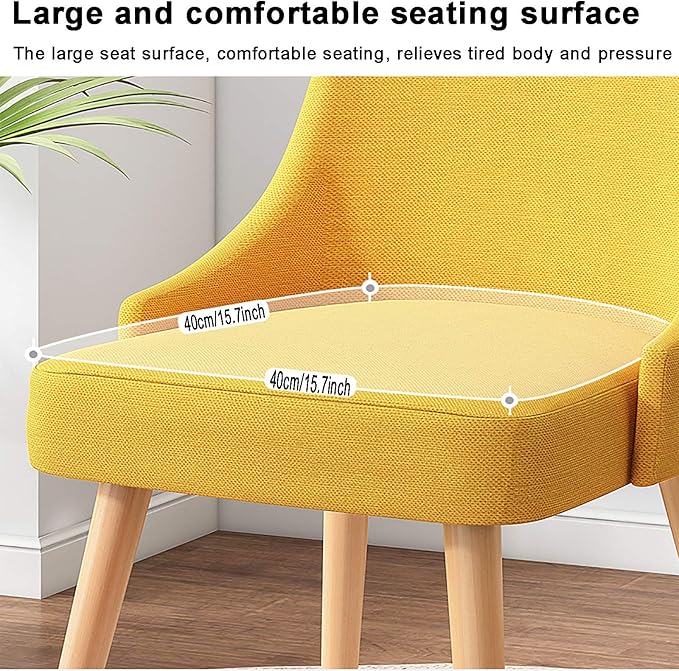 Office Chair Gaming Chair Computer Chair Office Computer Chair ErgonomicLinen Game Chair Mid-Back Conference Chair for Home ExecutiveModern No Armrest Desk Chair with Soft Seat C