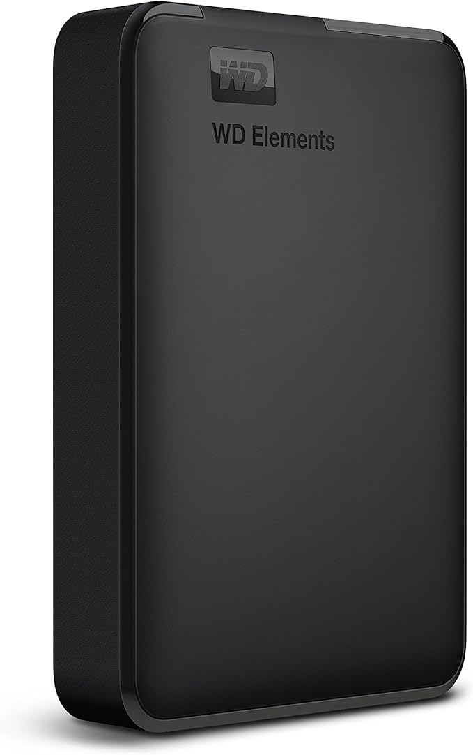 WD 5TB Elements Portable External Hard Drive HDD &amp Xbox - WDBU6Y0050BBK-WESN &amp 4TB Elements Portable External Hard Drive HDD USB 3.0 Compatible with PC Mac PS4 &amp Xbox - BU6Y0040BBK-WES