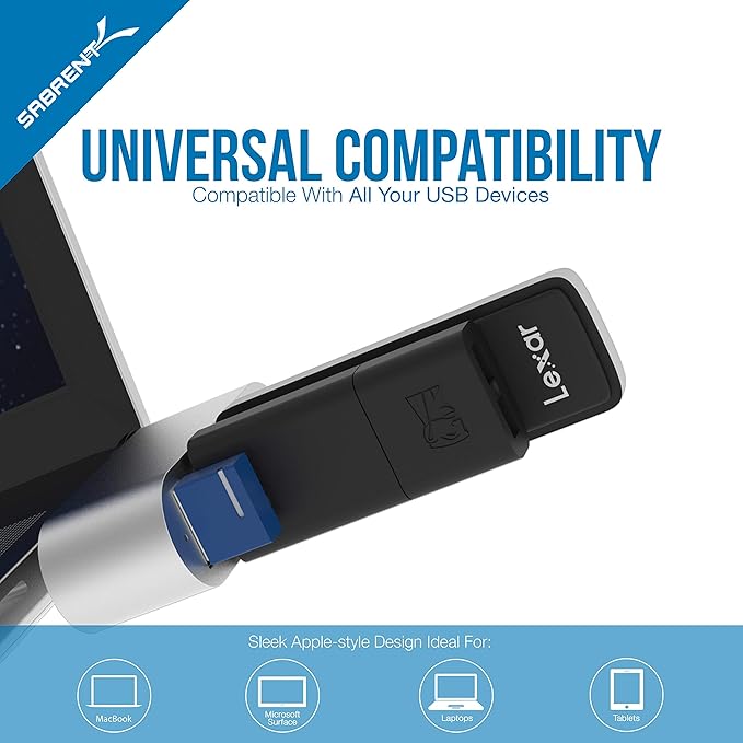 Sabrent Premium 3-Port Aluminum Mini USB 3.0 Hub + Premium 3-Port Aluminum Mini USB 3.0 Hub