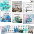 12 Pcs Employee Appreciation Gift Bulk Mouse Pad Thank You for Being Awesome Gifts Non Slip Laptop Computer Marble Mouse Pad Thank You Gifts for Coworkers Employee Office Supplies