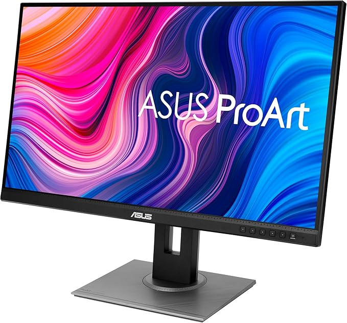 ASUS ProArt Display PA278QV 27” WQHD (2560 x 1440) Monitor 100% sRGB/Rec. 709 ΔE &lt 2 IPS DisplayPort HDMI DVI-D Mini DP Calman Verified Eye Care Anti-Glare Tilt Pivot Swivel Height Adjustabl