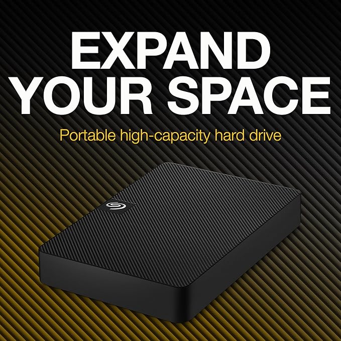 Seagate Expansion Portable 4TB External Hard Drive 2.5 Inch USB 3.0 for Mac and PC (STKM4000400)