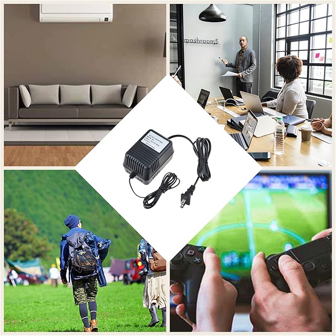 AC Adapter for LumiSource BoomChair VPR BM-VPR Boom Chair Wireless Video Gaming Game Chair Power Supply Cord Cable PS Wall Home Charger Mains PSU