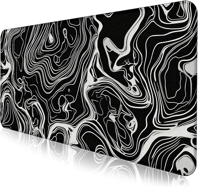 Minimalist Abstract Line XL Mouse Pad Suitable for Home Office and Study Keyboard Mouse Pad 35.4 x 15.7 x 0.12 Inches