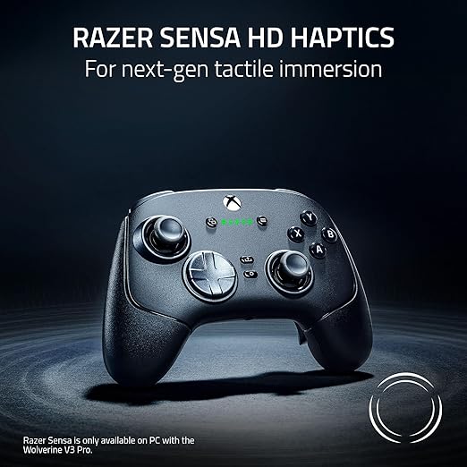 Razer Wolverine V3 Pro Wireless Gaming Controller: Licensed for Xbox Series X|S Xbox One Windows PC - 6 Remappable Buttons - Fast Triggers - Customizable Thumbsticks - Wired Tournament Mode - White
