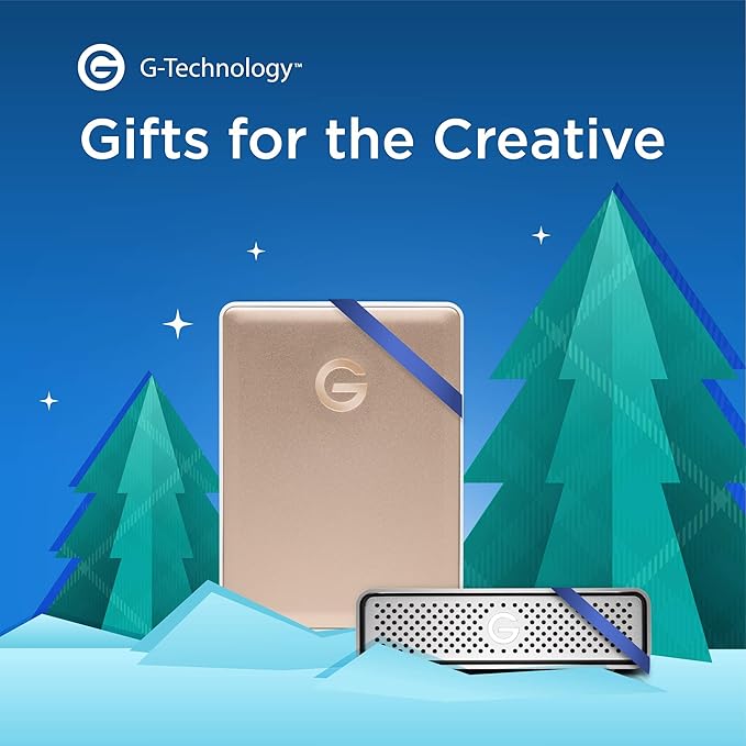 G-Technology 1TB G-DRIVE mobile USB-C Portable External Hard Drive Silver - 0G04876-1