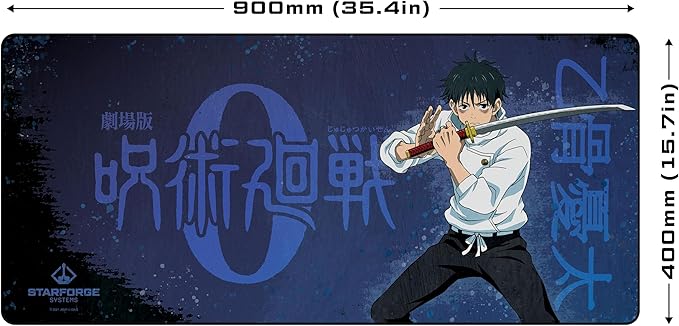 Yuta Okkotsu - Jujutsu Kaisen 0 Gaming Desk Mat – Large Extended Mouse &amp Keyboard Pad