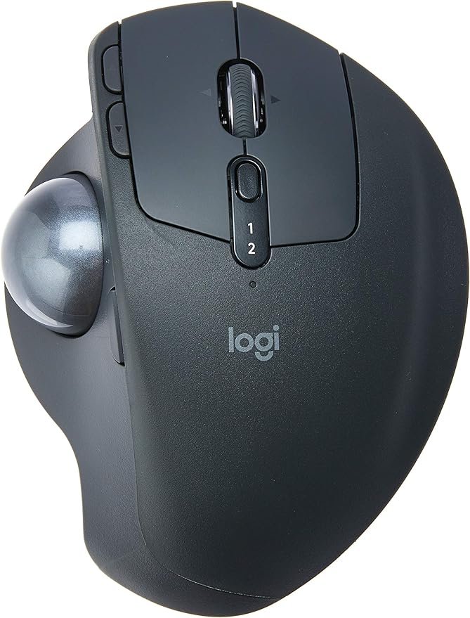 logitech MX ERGO Advanced Wireless Trackball for Windows PC and Mac (Renewed)