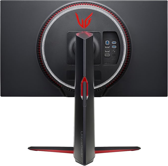 LG 27GP95R-B 27” Ultragear UHD (3840 x 2160) Nano IPS Gaming Monitor w/1ms Response Time &amp 144Hz Refresh Rate NVIDIA G-SYNC Compatible &amp AMD FreeSync Pro Adjustable Tilt Height Swivel &amp